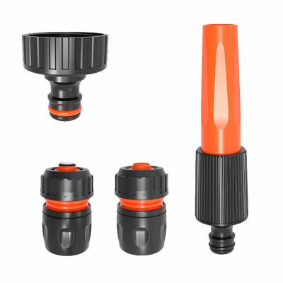 China Variable Agricultural Flexible Plastic Hand Sprayer Nozzle Water Hose Flow Controls Combo Set for sale