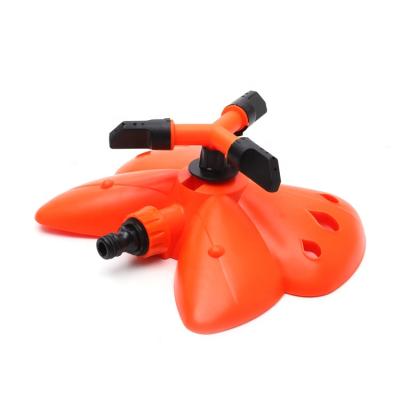 China Easily Install Wholesale Garden Butterfly Shape Plastic Three Leaf Water Irrigation Sprinkler for sale