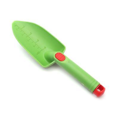 China Durable Garden Hand Tool Small Plastic Digging Nylon Shovel With Soft Handle for sale