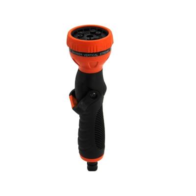 China Variable Flow Control 9 Model Adjustable Pistol Thumb Control Water Spray Nozzle Gun for sale