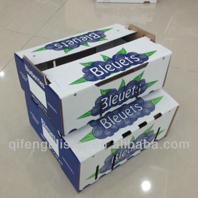 China High Quality And Cheap Price Recycled Materials Vegetable Cardboard Packing Corrugated Box Of Farm Vegetable Packing for sale