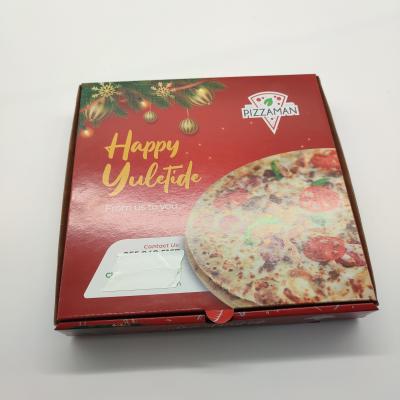 China Wholesale custom logo pizza box package cardboard corrugated printed paper boxes biodegradable for sale