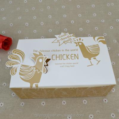 China Recycled Materials Cheap Price Korean Fried Chicken Box for sale