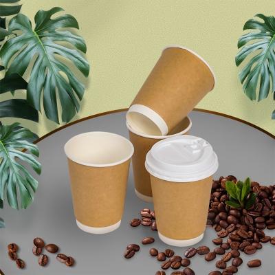 China Disposable Disposable Cup Large Cavity Thickened Double Ironing Paper Home Coffee Business High End Wedding for sale