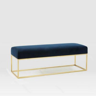 China Velvet Sofa Bench Ottoman Bench, Velvet Bed End Stools Bench Bed Bench, Velvet Ottoman Bench Patio Bench Plant Chair for sale