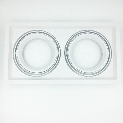 China AR111 Residential Trimless Led Reflector Grill Lamp Holders Recessed Light Housing for sale