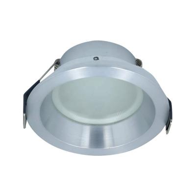 China Modern recessed round mr16 gu10 downlights 12w cob ip65 anti glare waterproof downlight for sale