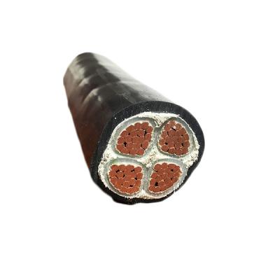 China Power Plant 4 Core Underground Cable 25mm 70mm 16mm Armored Copper SWA Power Cable for sale