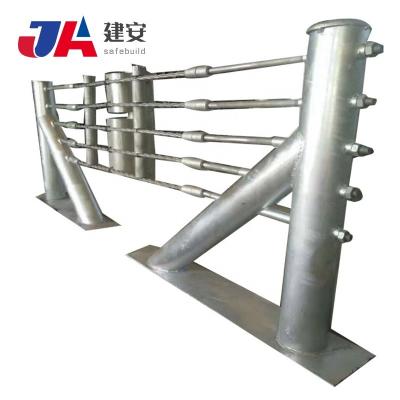 Chine ISO9001 Barrière de câbles en fil de fer recouvert de zinc personnalisée pour garde-corps routiers à vendre