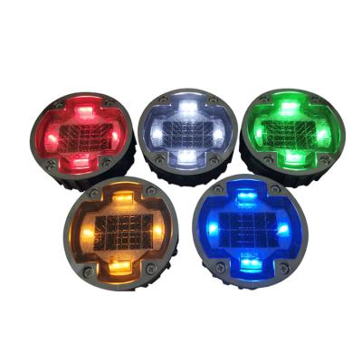 China Road Cone Sign Aluminum Solar LED Strobe Road Stud with Multiple Flashing Modes for sale