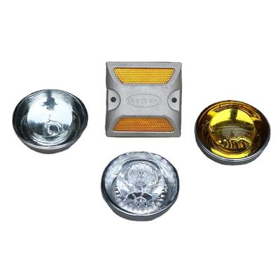 China Glass Road Studs with High Reflective Pavement Glass Cat Eyes A Winning Combination for sale