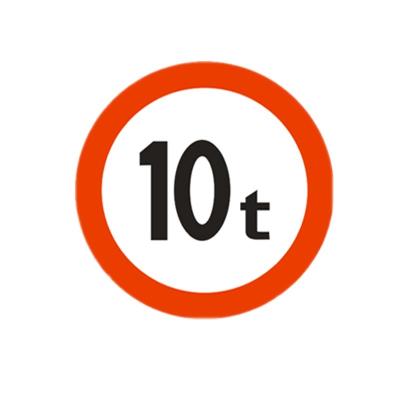 China 10-25 cm reflektierendes Straßenschild für Verkehrssicherheitswarnungen zu verkaufen