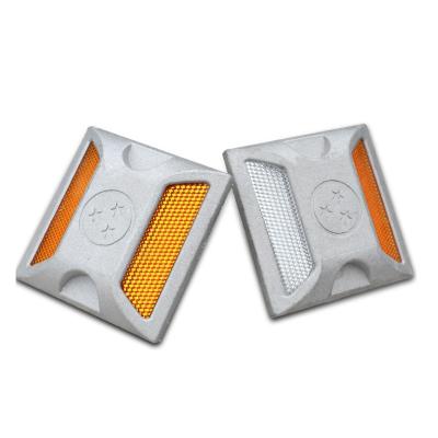 China Roadway Safety Led Reflective Square Highway Road Stud for Driveway Safety Marking for sale