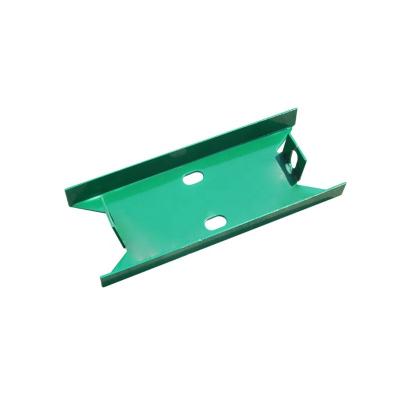 China Q235 Q345 Galvanized Steel Highway Guardrail Bracket with Customized Specifications for sale