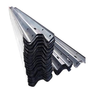 China ISO 9001 W Beam Anti Collision Guardrail Galvanized Steel Highway Guardrail for sale