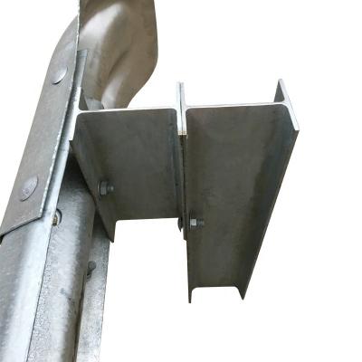 China Hot Dip Galvanized H Steel Post for Easily Assembled Highway Guardrail System Design for sale