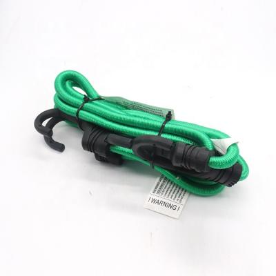 China Bundled Goods Bungee Jumping Luggage Rope in Bundling Elastic Rope with Plastic Hooks for sale