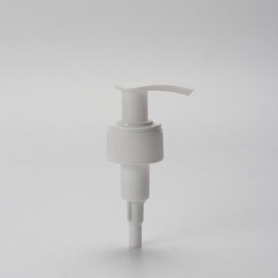 China No 24 Spill Customized 410 Bathroom Liquid Soap Dispenser White Plastic Lotion Pumps for sale