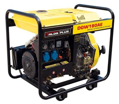 China Building Material Stores Portable Diesel Amp 190-in-1 Arc Welder Generator for sale