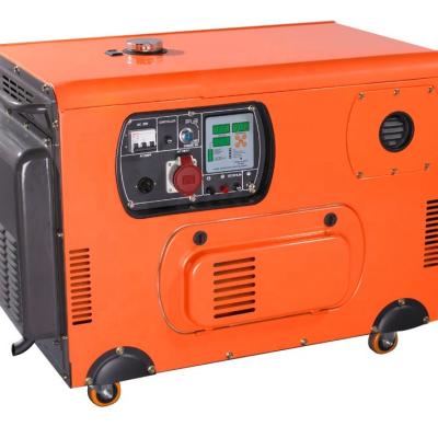 China 10kVA portable silent diesel generator DG10000ES DG10000ES for sale