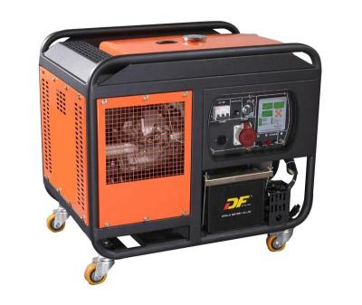 China 10kVA open type portable diesel generator DG10000E DG10000E for sale