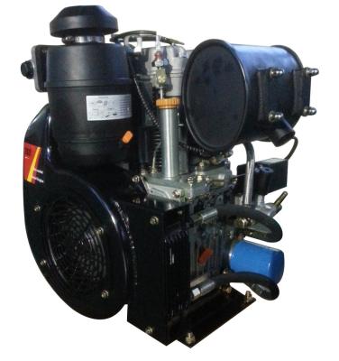 China Air Cooled 24HP Inline 2 Cylinder 292F Diesel Engine For Mini Tractors for sale