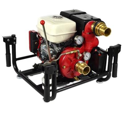 China Farms Portable 2.5 Inch Pressure Height Gasoline Fire Fighting Water Pump for sale