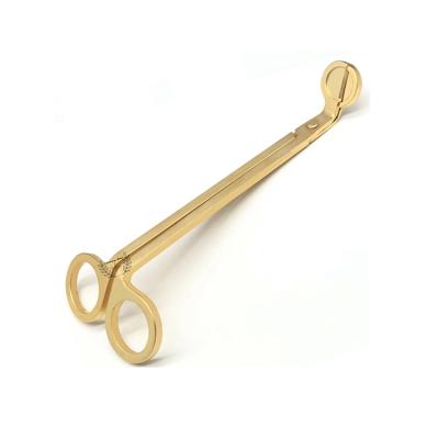 China Fashionable High Quality Gold Wick Trimmer Candle Cutter Candle Wick Scissors for sale