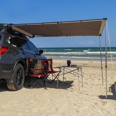 China Extended Type Outdoor Car Awning Waterproof Car Shade Sun Shade Garden Beach Umbrella Travel Camping Tent Tarp for sale