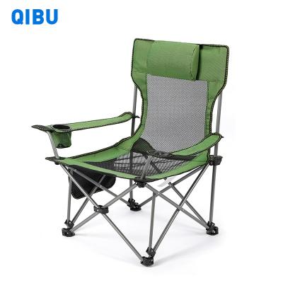 China QIBU Modern Custom Factory Free Sample Luxury Portable Lightweight Camping Chairs for sale