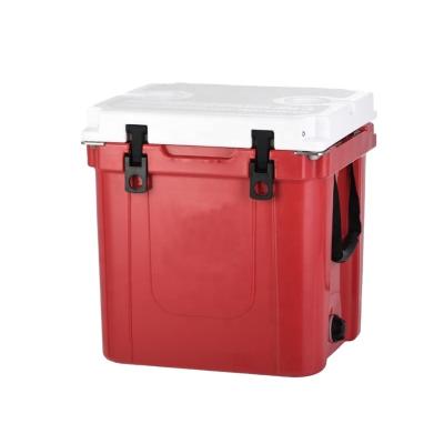 China Waterproof QIBU 33QT China Manufacturer Fishing Hiking Camping Ice Cooler Box Foam Insulated Ice Chest for sale