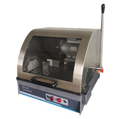 China Factory Stainless Steel High Efficiency Manual Precision Compact Sample Metallographic Cutting Machine For Lab for sale