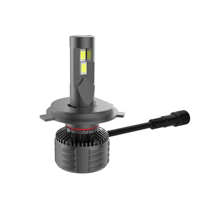 China Aviation aluminum best selling automotive lights LED aluminum headlight bulb h11 h7 h4 for all vehicles for sale