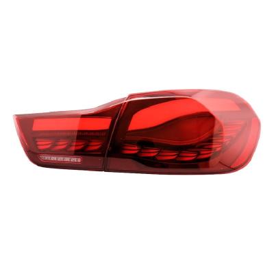 China Auto Industry Car Lights Dragon Scale Upgrade Tail Lights With Dynamic For BMW 4 Series 2013-2018 Led Auto Tail Light Dragon Scales Accessory for sale