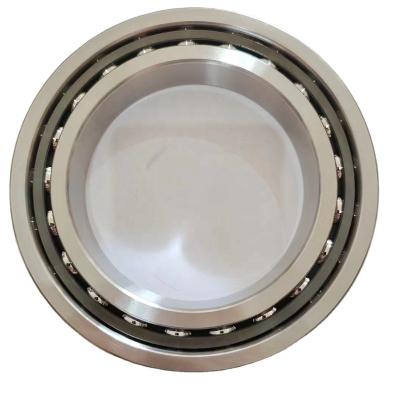 China Super low noise high speed precision hybrid single row thin section lfr 71916 7306 double be 2cs 565592 7203 brass angular contact ball bearings for sale