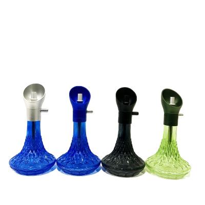 China Good latest designer smoking aluminum shisha smoking small hookah shisha hookah with high quality for sale