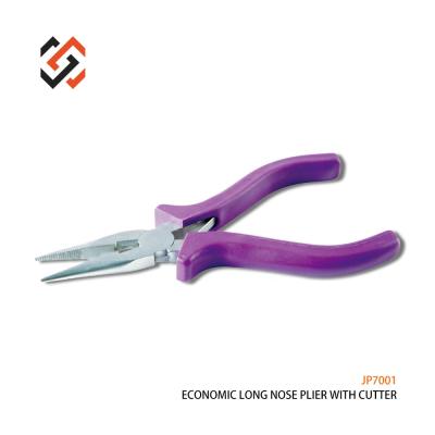 China Assemble PopTings Clapper Jewelry Making Tools Economical Jewelry Pliers JP7001 Long Nose Pliers With Cutter And Teeth for sale