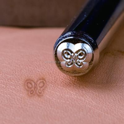 China PopTings Portable Jewelry Tools Leather Craft Tools Symbol Metal Hand Stamp R021 BUTTERFLY Symbol Punch for sale