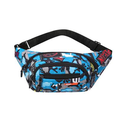 China Wholesale Water Proof Customized Camouflage Waist Bags With Large Capacity, Plain And Casual Oxford Cloth Cross - Body Chest Bags for sale