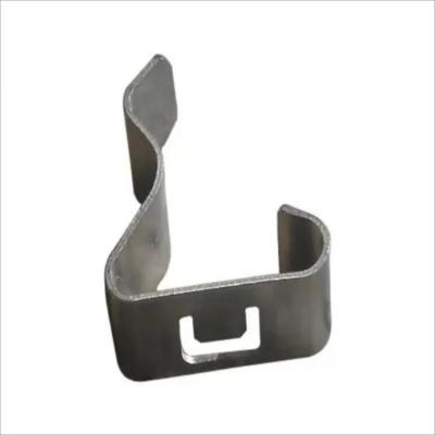 China Automatic Customized Sheet Metal Stamping Stainless Steel Clips Metal Stamped Parts for sale