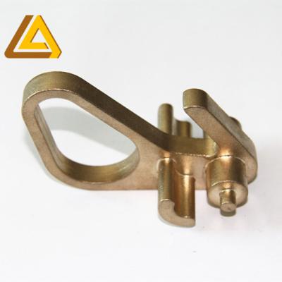 China High Voltage Electrical Lost Wax Precision Casting Fuse Fittings With Sand Blasting for sale