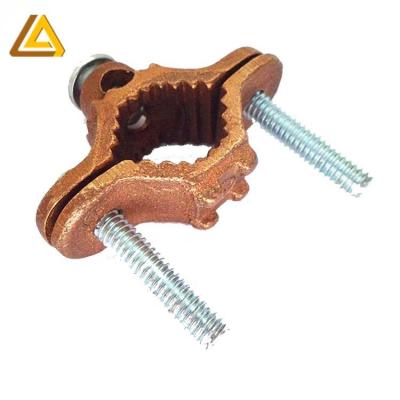 China Metal Customized Casting High Quality Electrical Copper Cable Clamp for sale