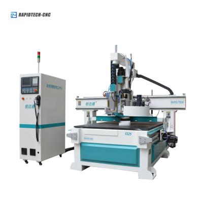 China Automatic Machinery Repair Shops Kitchen Cabinet Door ATC CNC Router Machine Price for sale