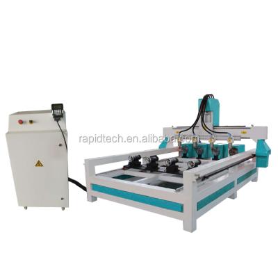 China European Multi Head 4 Axis Machinery Repair Shops Quality CNC Router Rotary Engraving Machine for sale