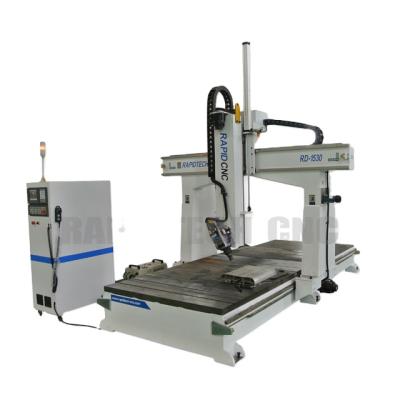 China RD-1325 Machinery Repair Shops 4 Axis CNC Router With ATC Furniture Design Wood Machine for sale