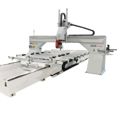 China Hotels Competitive Price 3D CNC Wood Carving Router CNC 5 Axis For Furniture Industry for sale