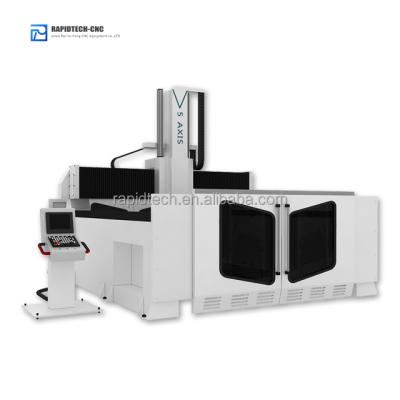 China Mold Factory Direct 5 Axis CNC Routers For Making Solid Wood Furniture for sale