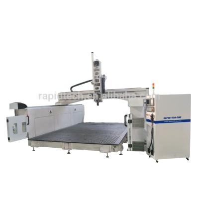 China RAPIDTECH Machinery Repair Shops Woodworking Foam Mold Making Woodworking 3d CNC Router for sale