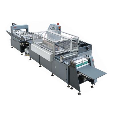 China QNB-750B Automatic Hotels Error 0.3mm Paper Coating Machine For Book Cover for sale