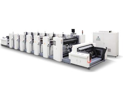 China YT-51500D Hotels 6 Color Flexo Unit Type Roll To Roll Printing Machine for sale